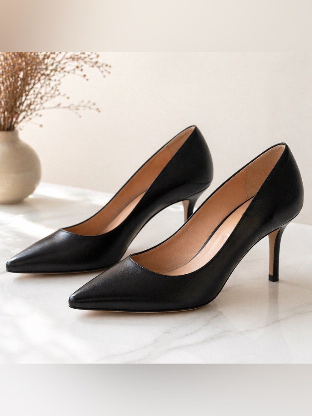 Escada Leather pumps heels